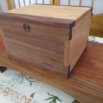 Walnut and Oak box