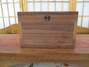 Walnut and Oak box